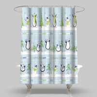 Hot Sale Hookless Shower Curtain For Bathroom Decoration